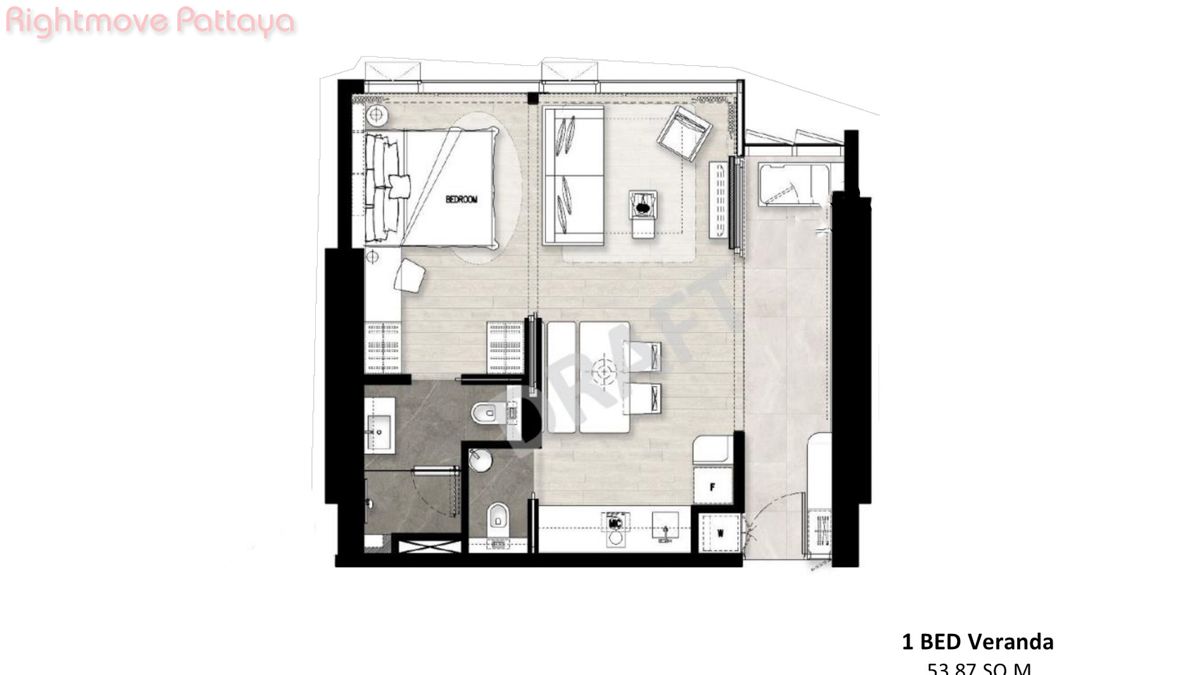 ONCE Wongamat, Condo In North Pattaya