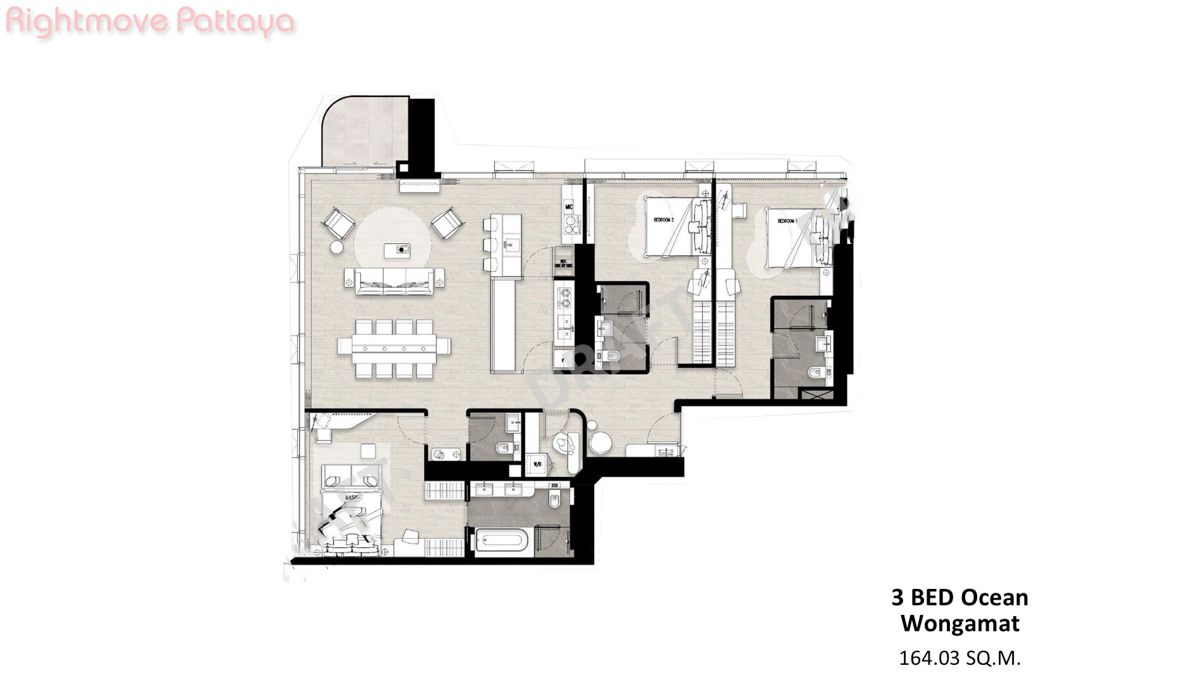 ONCE Wongamat, Condo In North Pattaya