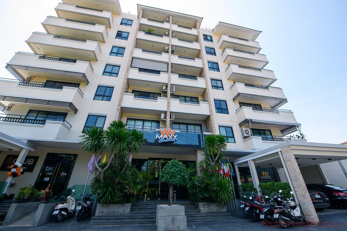 Studio Condo For Rent In Central Pattaya - Maxx Central Condominium # ...