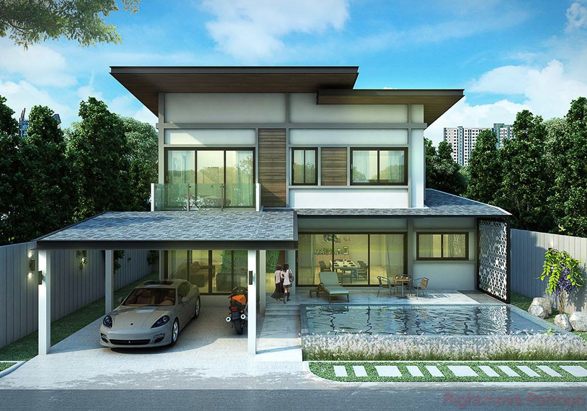4 Bed House For Sale In Central Pattaya - Zensiri Midtown Villas for sale in Central Pattaya
